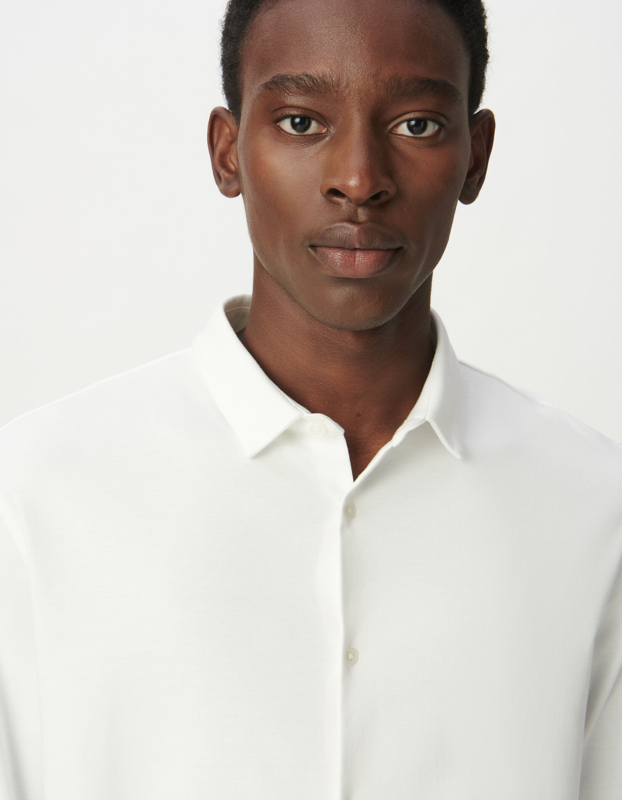 Chemise EASY blanche ABSOLUTE DRY en maille Homme