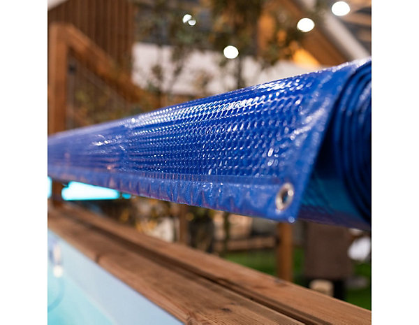 Bâche à bulles d'été 5.26 x 2.96 m pour piscine BAS7304 - PLAN304L