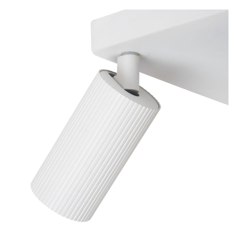 Spot LED Clubs blanc GU10 4 x 40 W LUCIDE