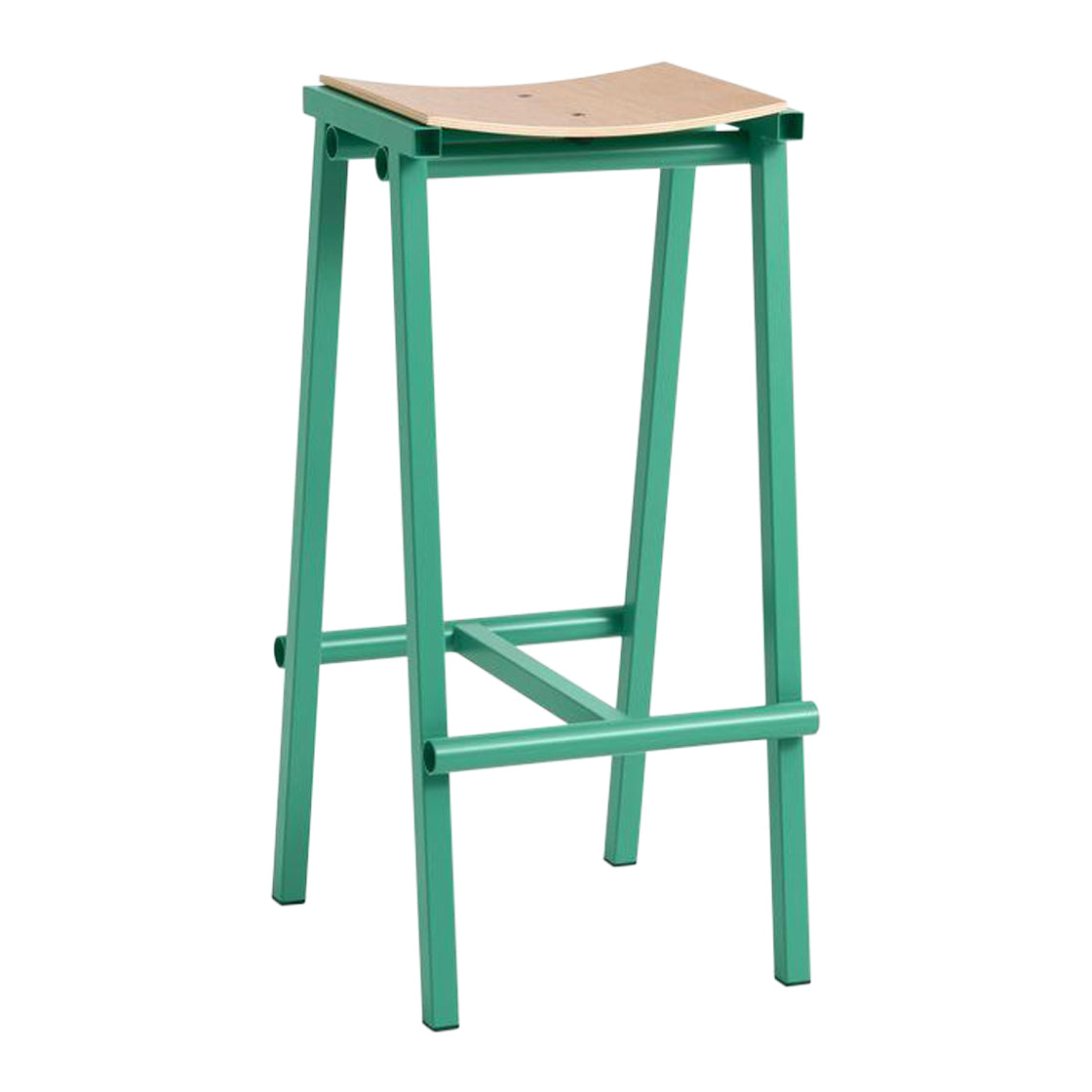 HAY Taburete 8 Barkruk High H 75 cm - Soft Jade