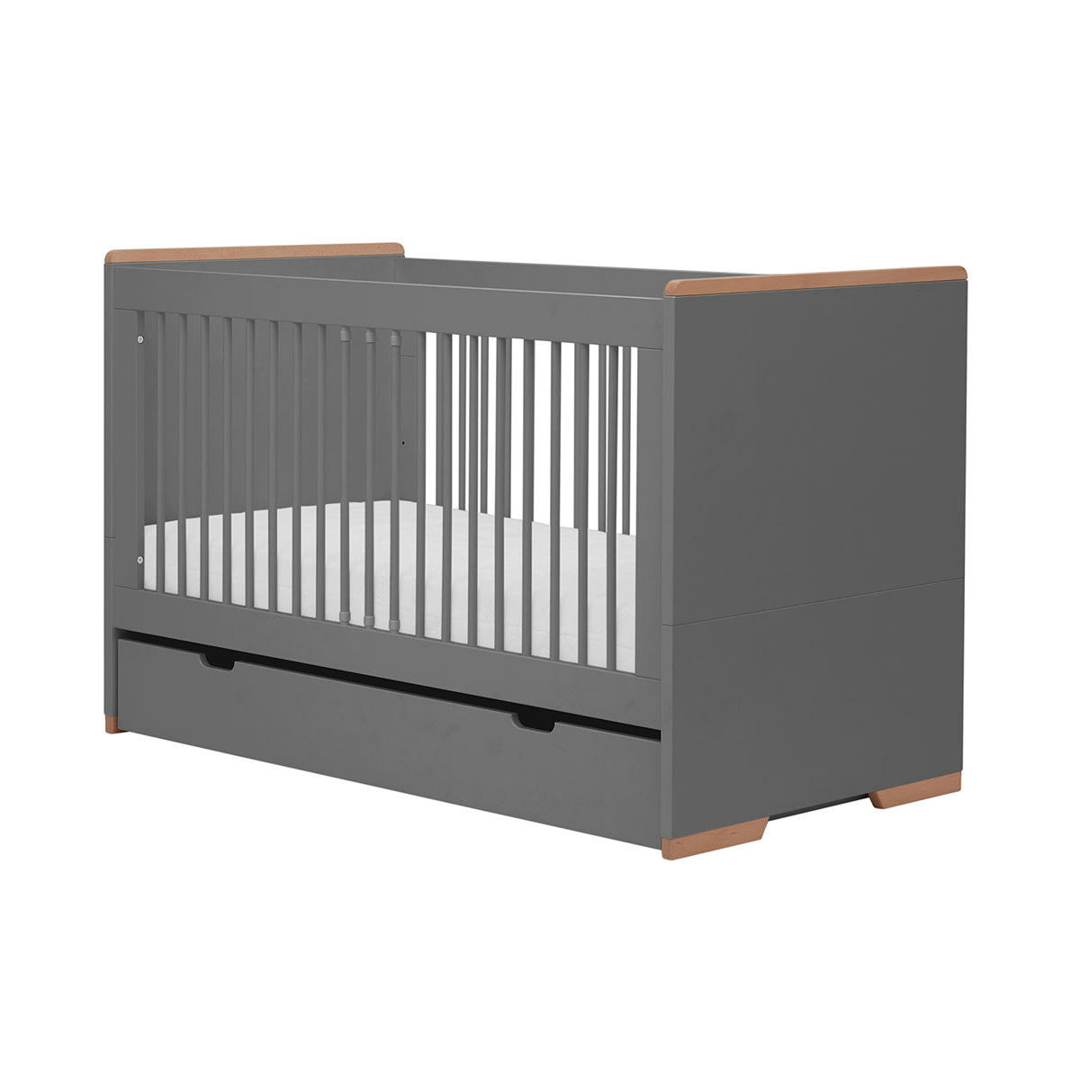 SNAP - Tiroir pour lit évolutif 70x140 gris