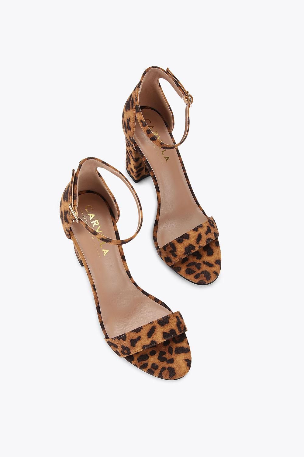 Carvela Capo Block Heel' Fabric Heels