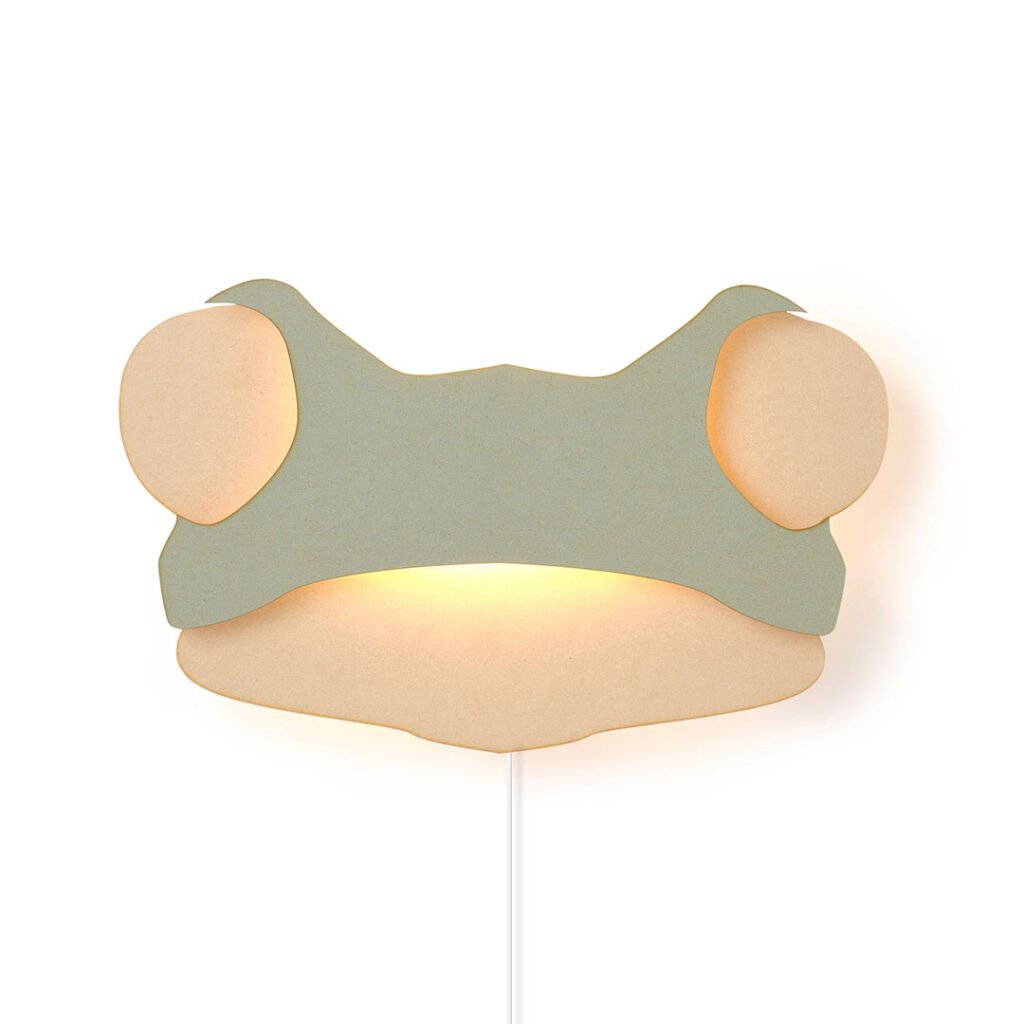 van Tjalle en Jasper - Kikker wandlamp
