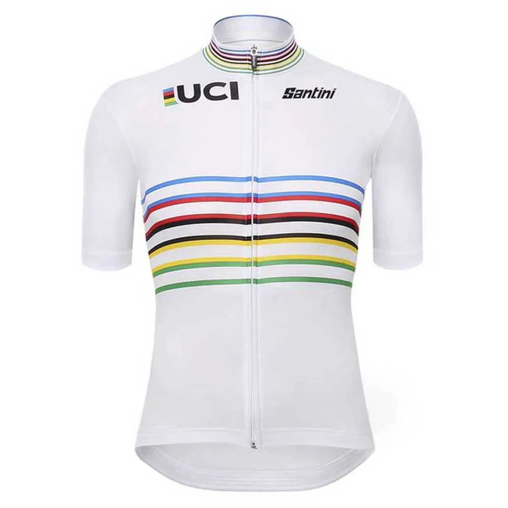 Santini UCI Official World Champion Master short sleeve jersey