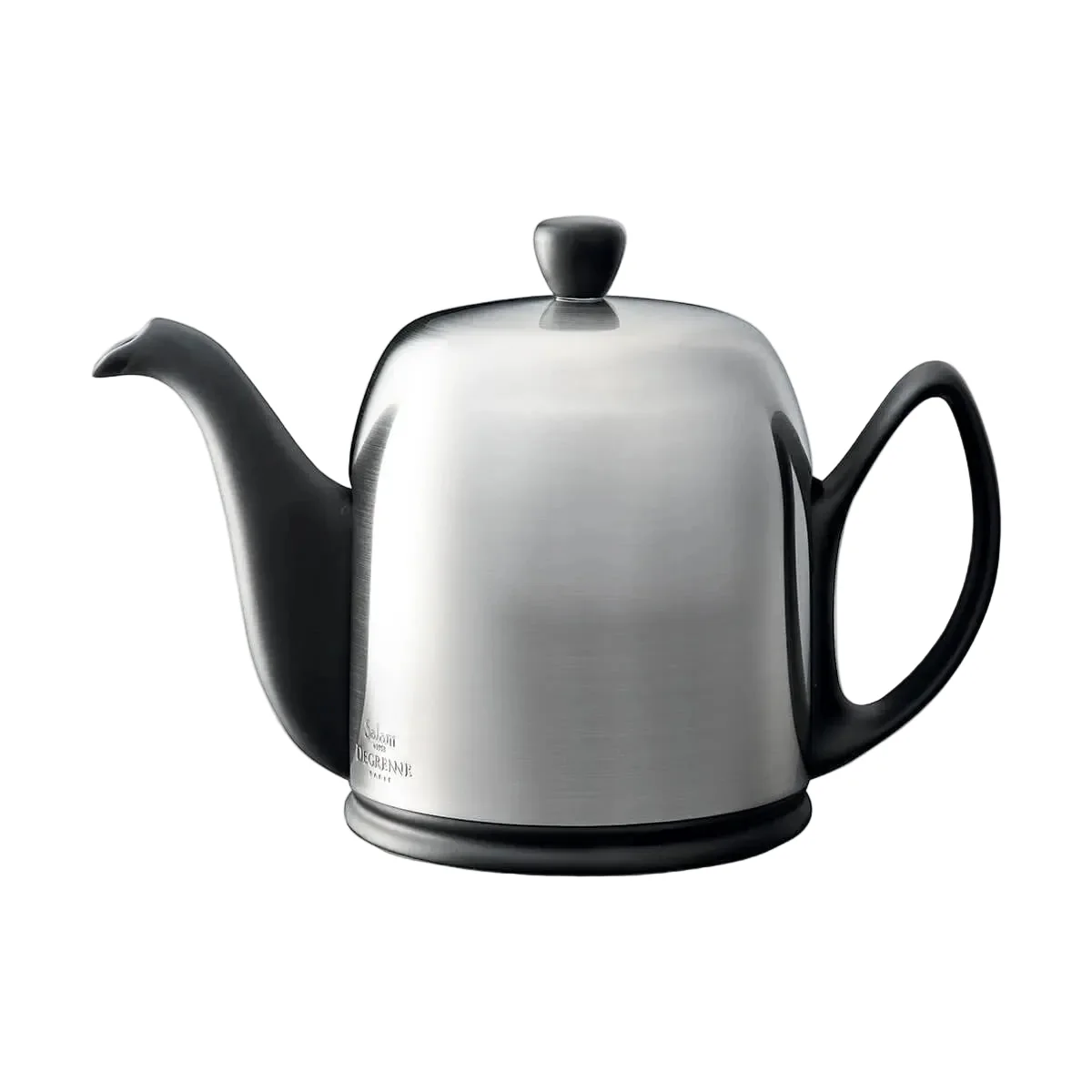 Théière 6 tasses cloche brossée