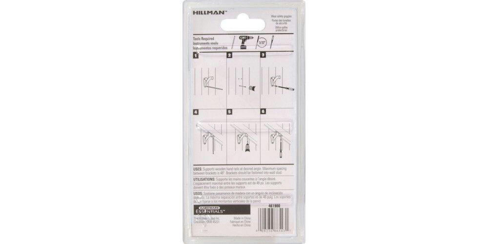 Handrail Bracket, Pewter