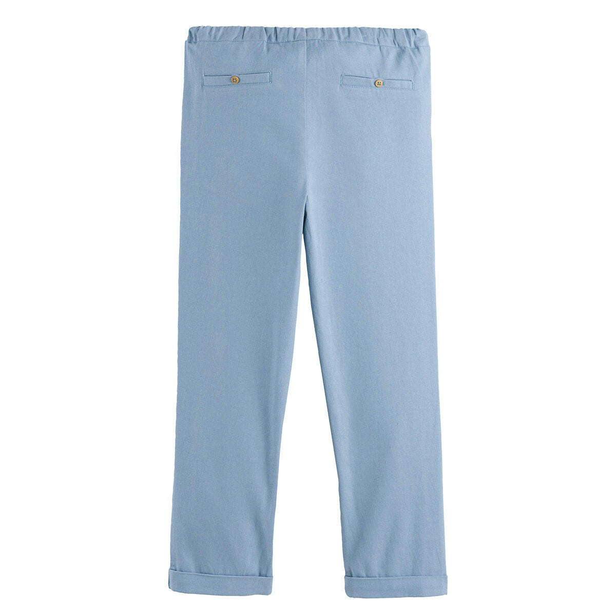 Pantalon droit en sergé
