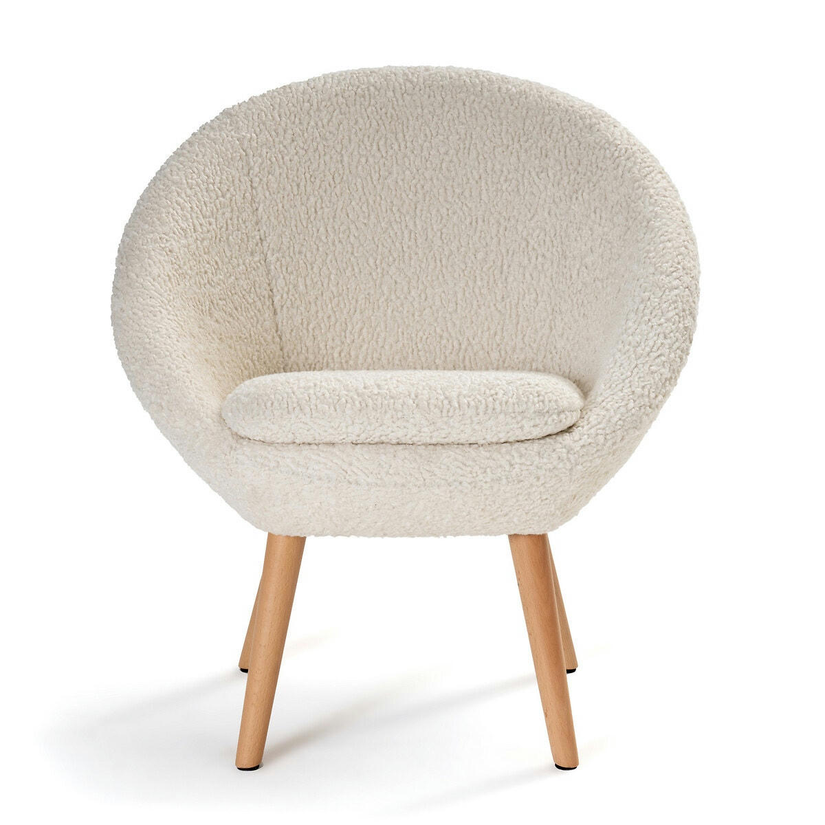 Fauteuil boule à bouclettes Jimi