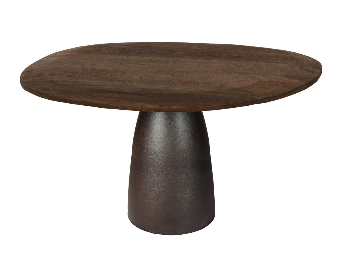 Brix eetkamertafel Marron - bruin - 140x120x76