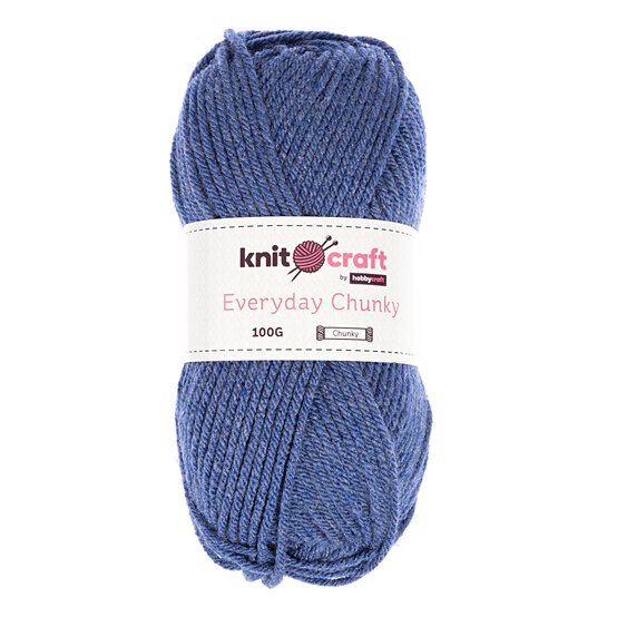Knitcraft Denim Saxe Everyday Chunky Yarn 100g