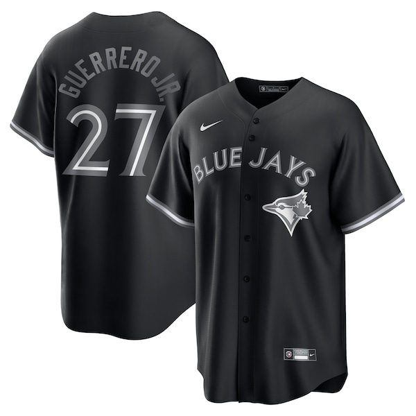 Vladimir Guerrero Jr. Toronto Blue Jays Nike Lights Out Replica Player Jersey - Black