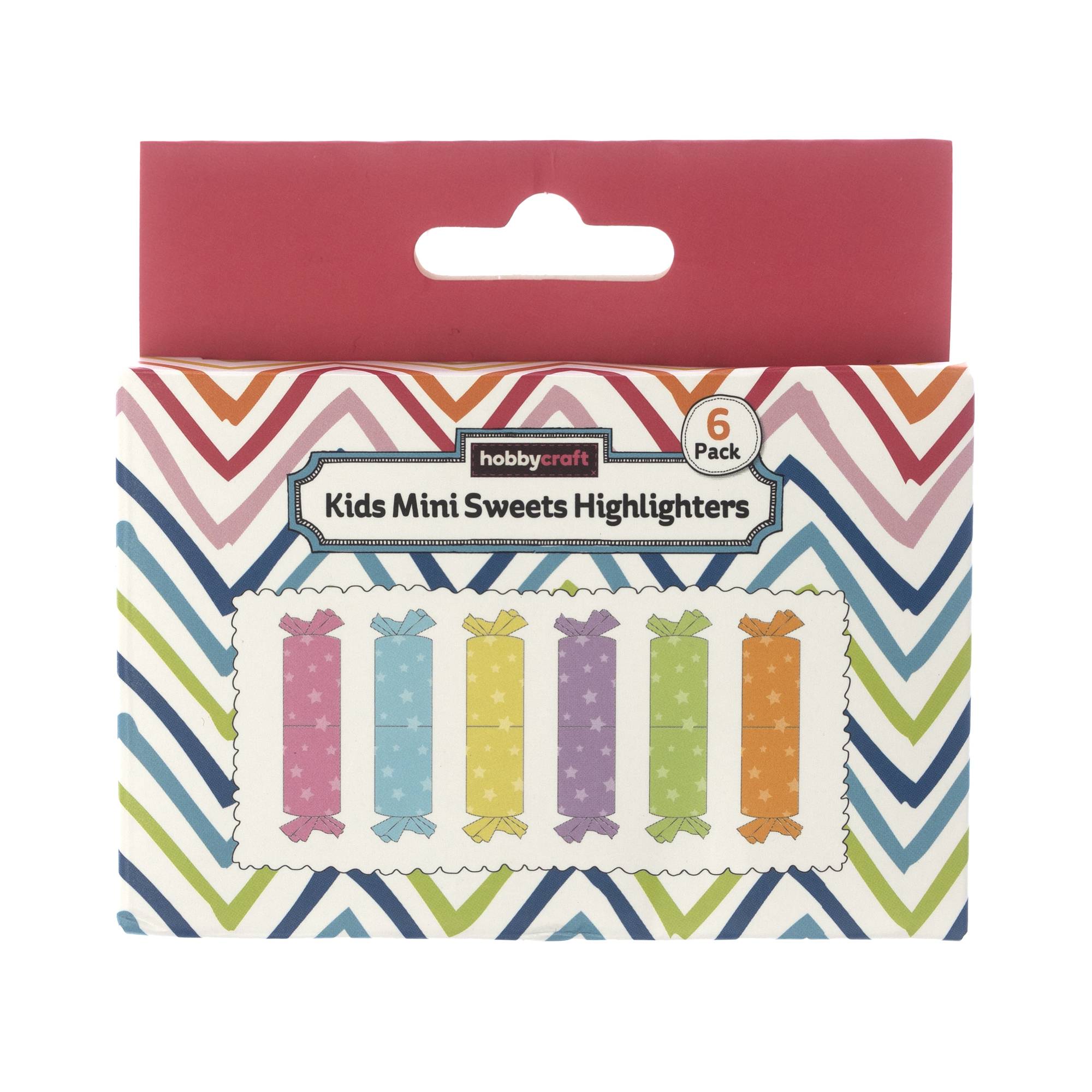 Mini Sweet Highlighters 6 Pack