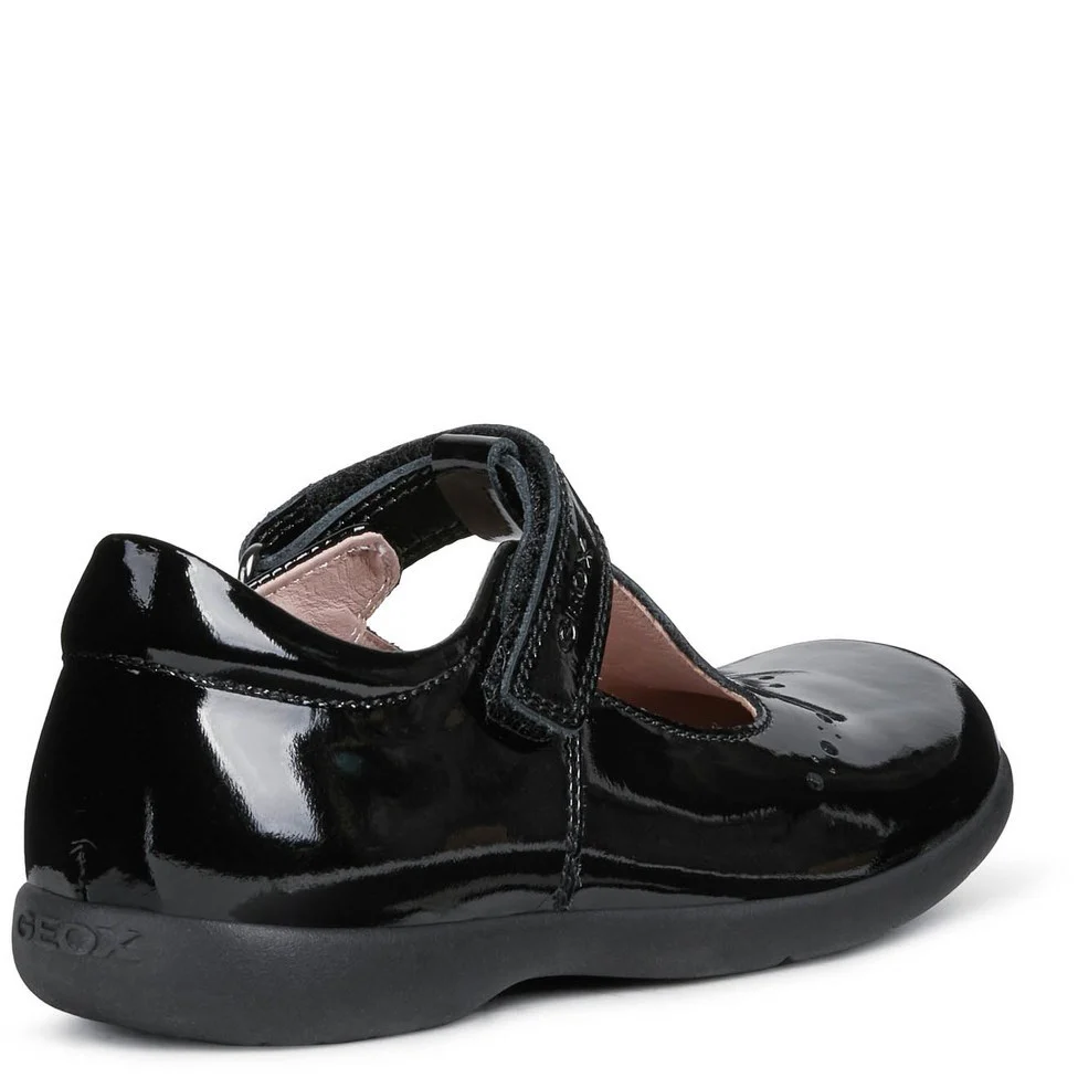 Geox Naimara T-Bar Junior School Shoes