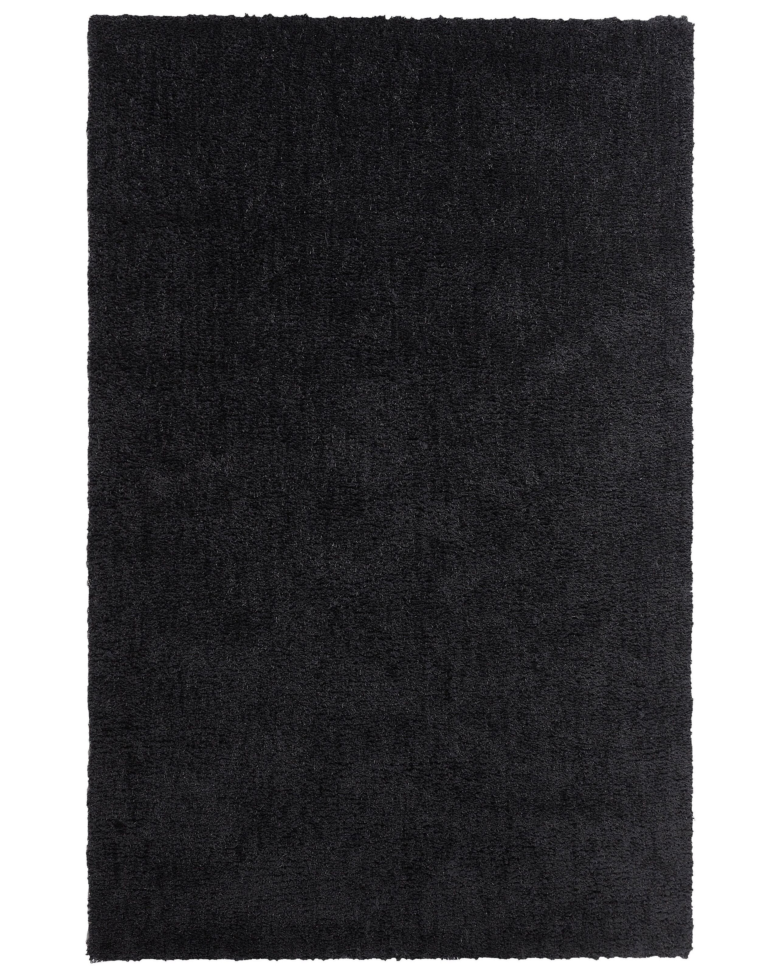 Dywan gruby miękki 200x300 cm czarny