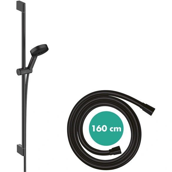 Brause-Set, »Pulsify Select S«, 3jet, HxT: 95,9x29,7 cm, metallfarben