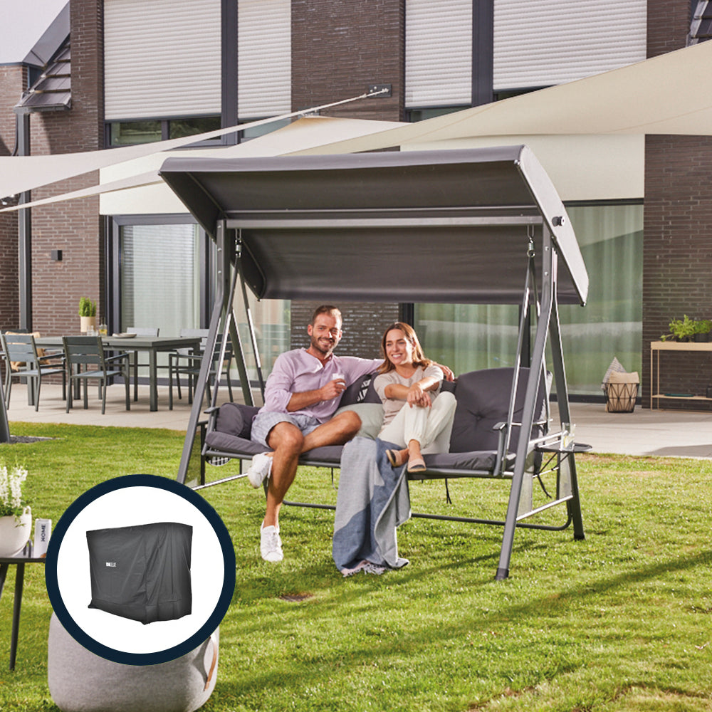 Home Deluxe Hollywood Schommel DESCANSO Grijs