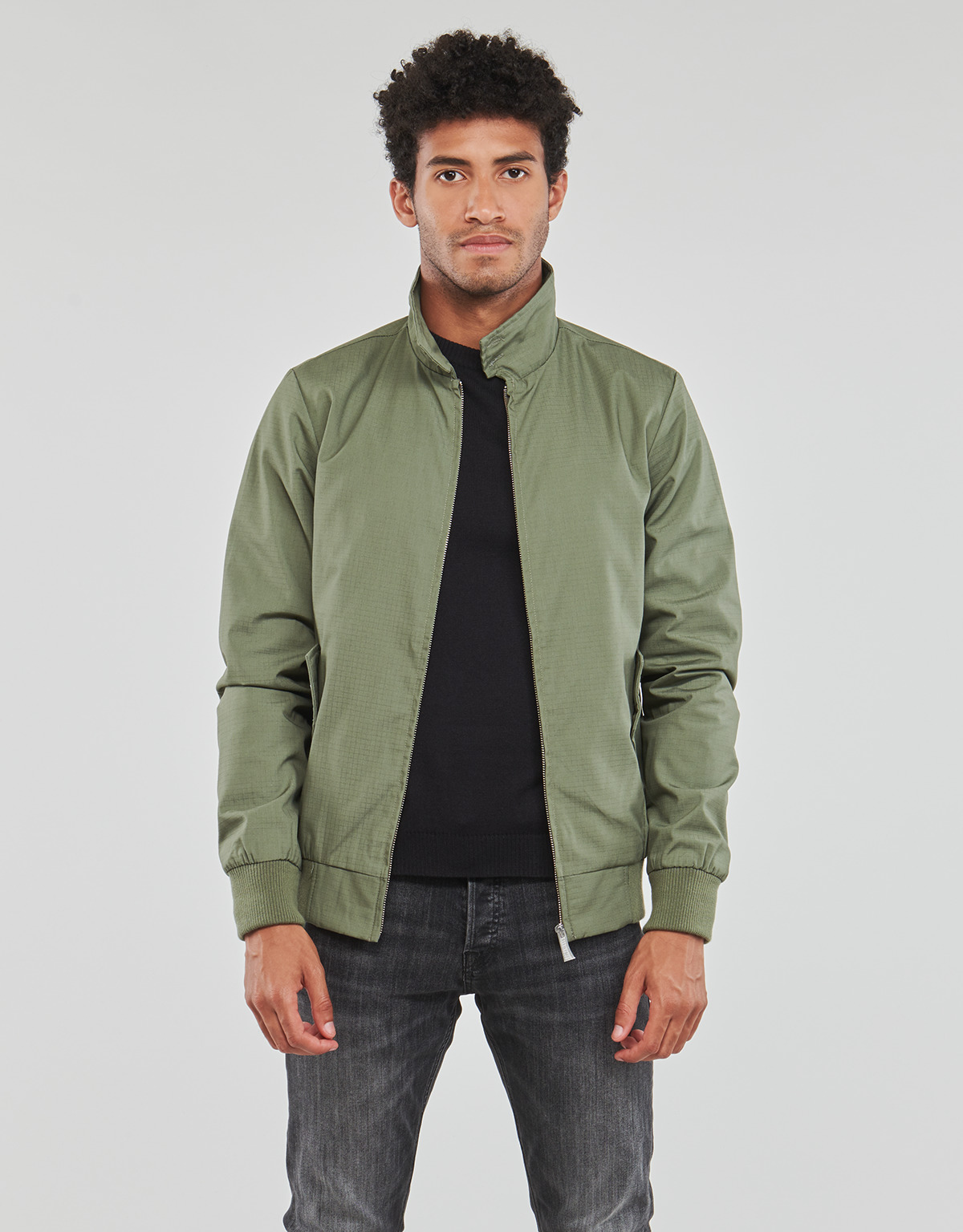 Harrington - RIPSTOP JACKET RECYCLED - Kaki