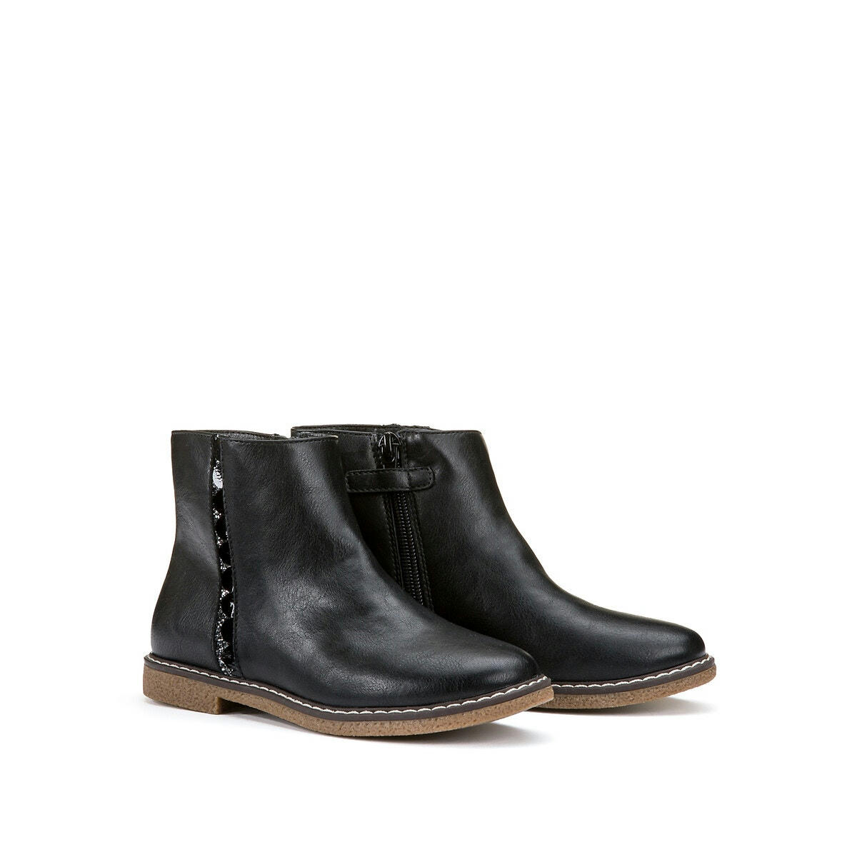 Bottines zippées