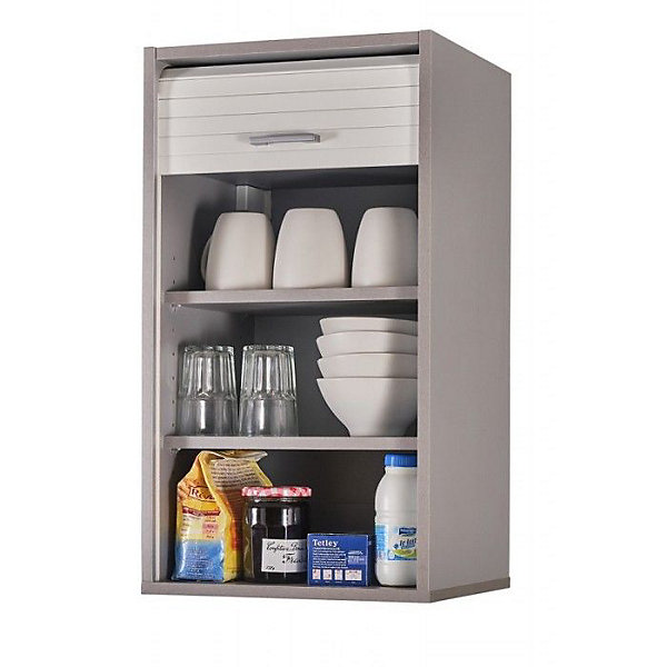 Meuble haut cuisine Beaux Meubles Pas Chers L40 H72 P35 blanc