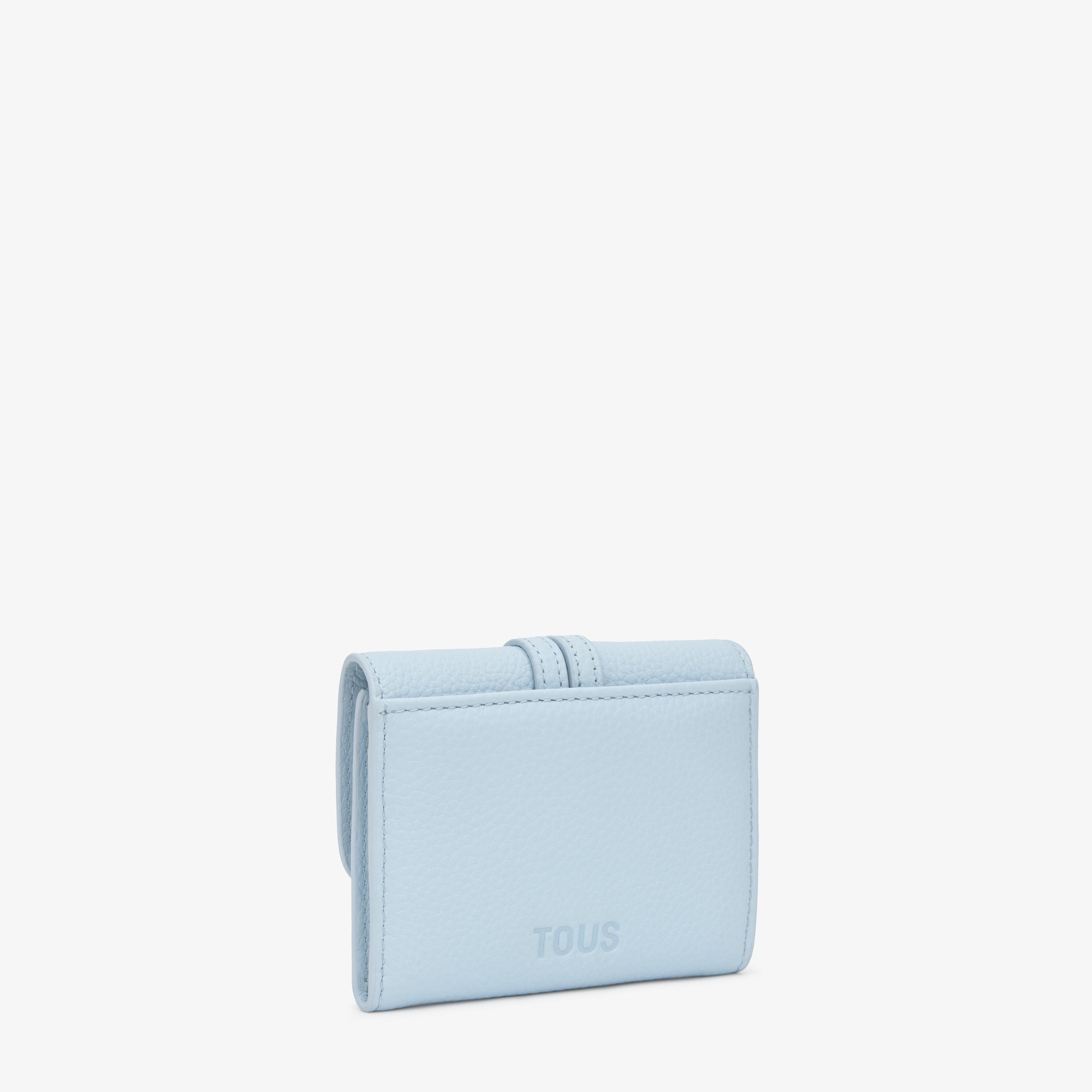Cartera solapa azul cielo TOUS Hold