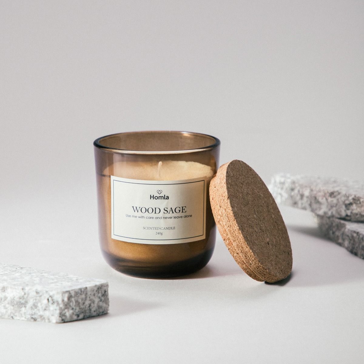 Świeca zapachowa VERDE Wood Sage 240 g