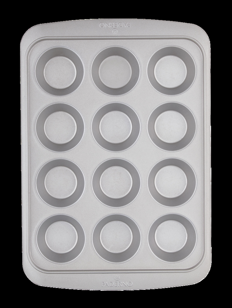 PADERNO Professional Non-Stick Muffin Tin, 12-Cup