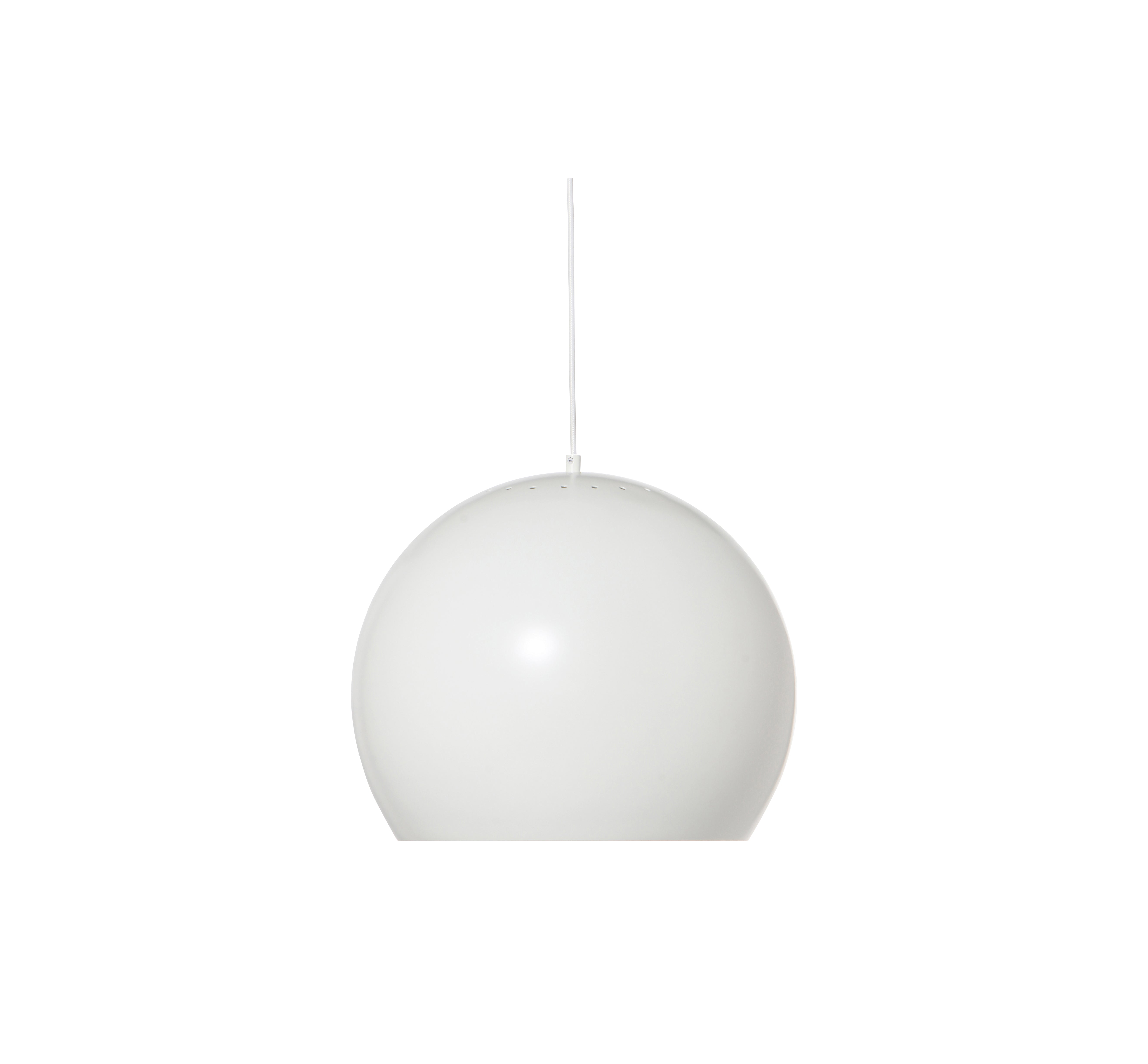 Frandsen hanglamp Ball - wit - 40x40x33cm