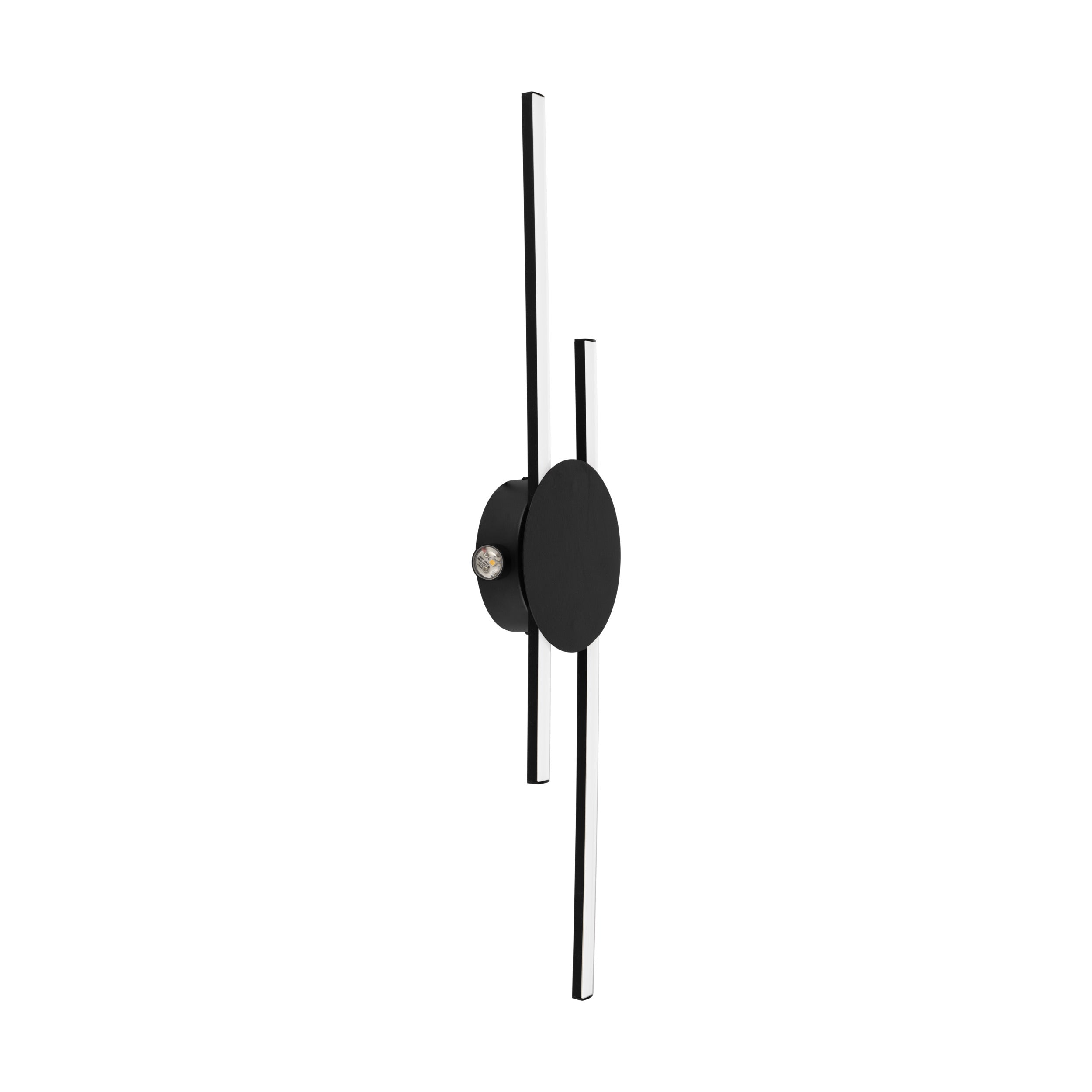EGLO plafonnière Venticello - zwart;wit