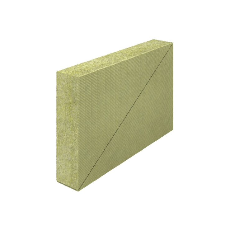 Panneau de laine de roche Delta 80 x 50 x 6 cm 10 pièces ROCKWOOL