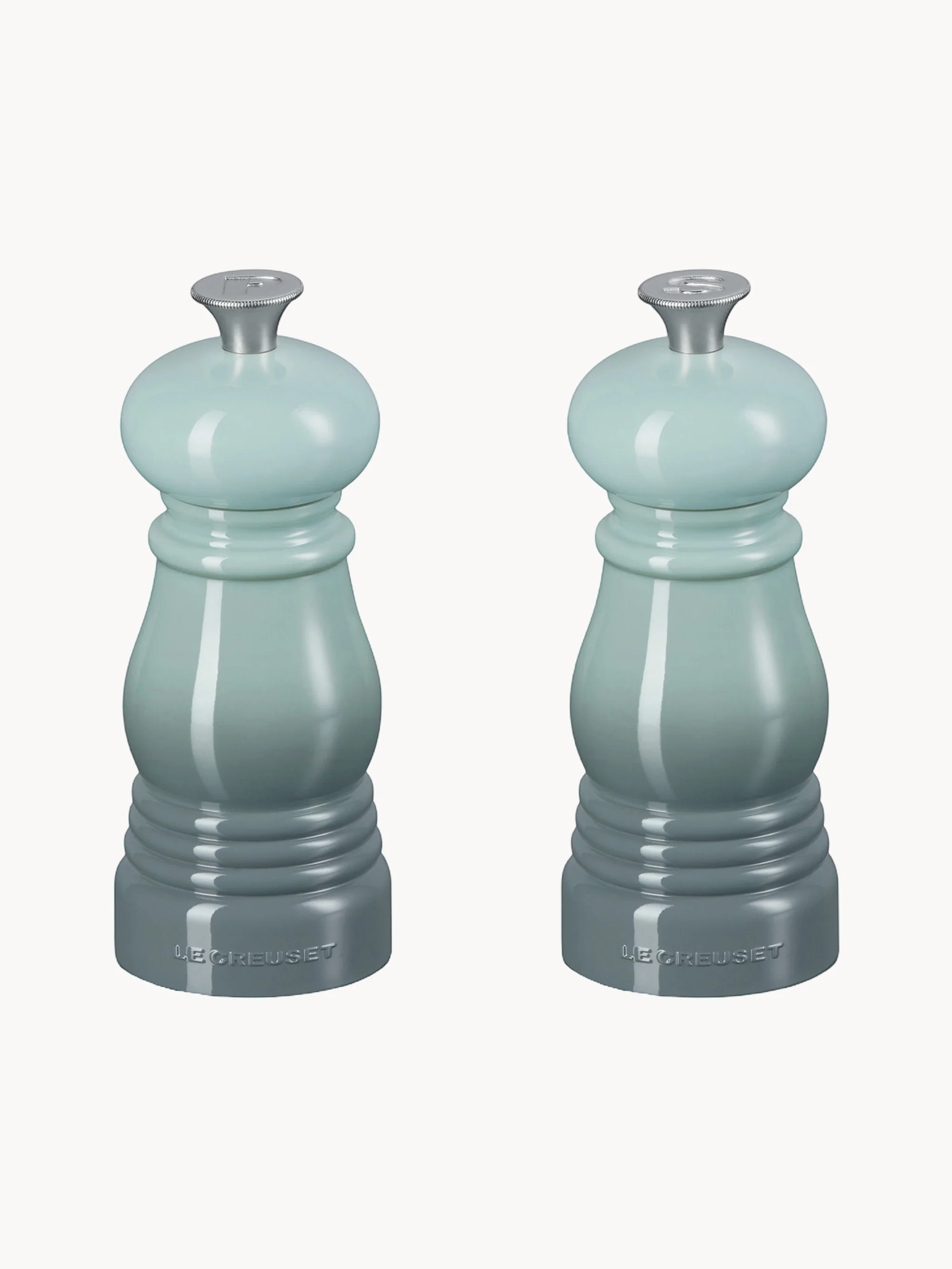 Salz- & Pfeffermühle Creuset mit Keramikmahlwerk, 2er-Set