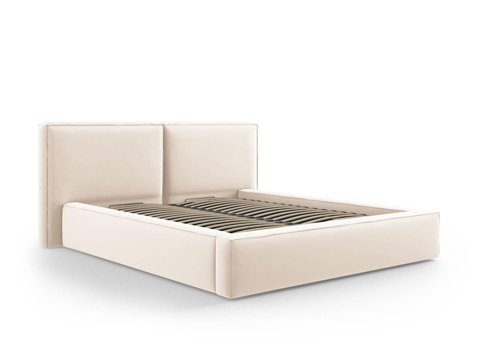 Micadoni Bedframe Jodie met opbergruimte velvet 160 x 200 cm