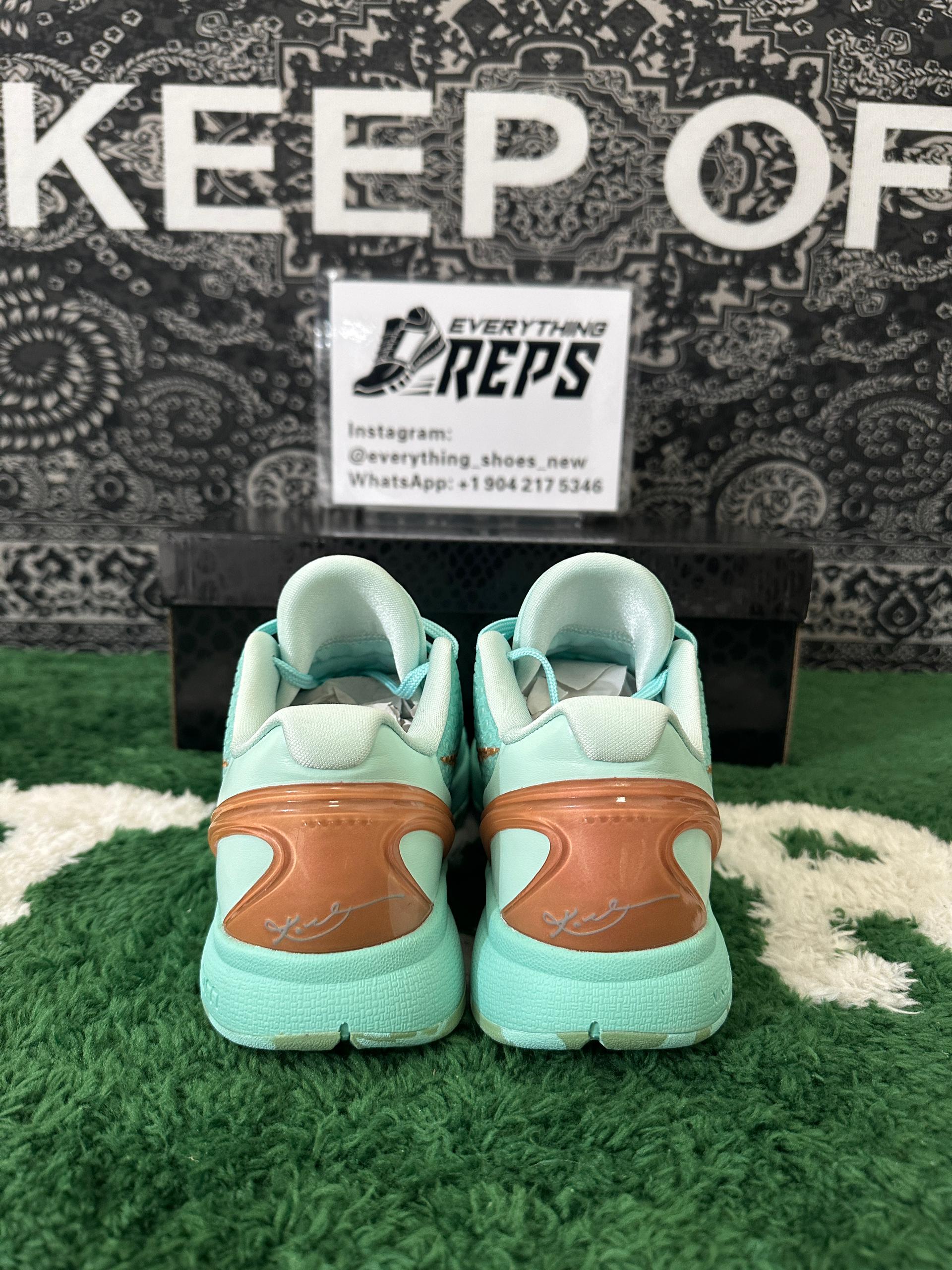 Jalen Brunson’s Nike Kobe 6 Protro Statue of Liberty PE