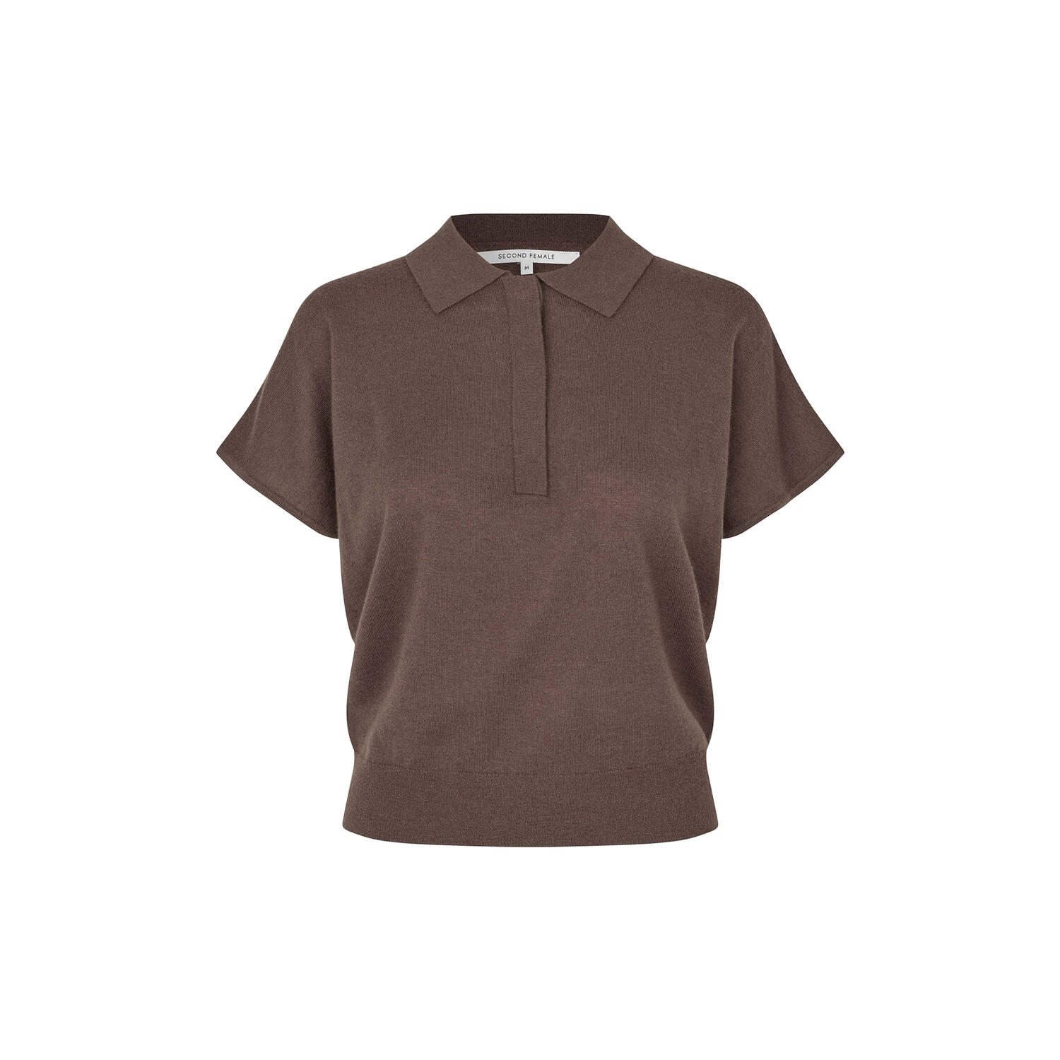 Claro Knit SS Polo, carafe
