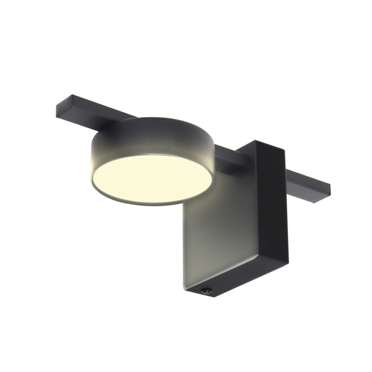 Kinkiet czarny JOY 1xGX53x10W wym:9x8,5x8,5cm IP20 Polux