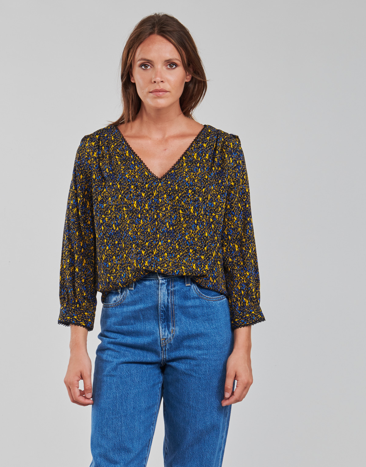 Vila - VIZUGI - Black / Yellow / Blue