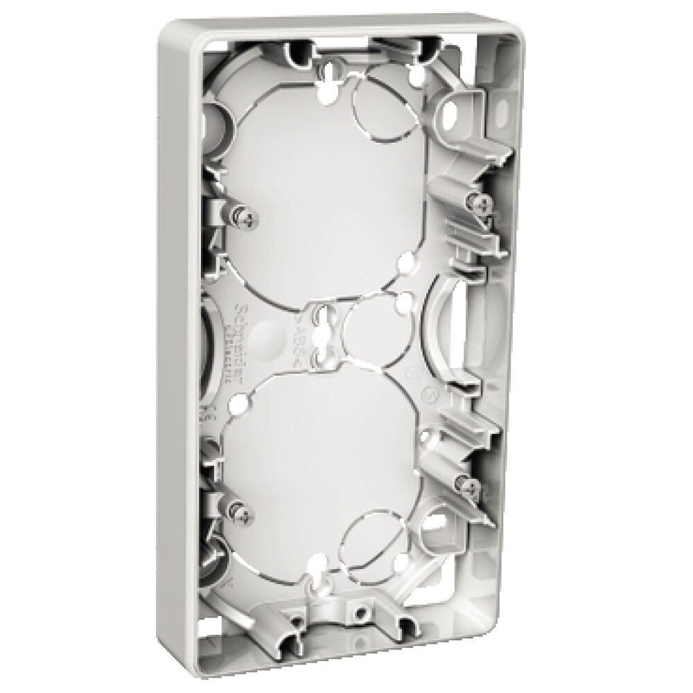 FORHØYNINGSRAMME SCHNEIDER ELECTRIC WDE002352 EKSAKT 2-FAG 21MM HVIT