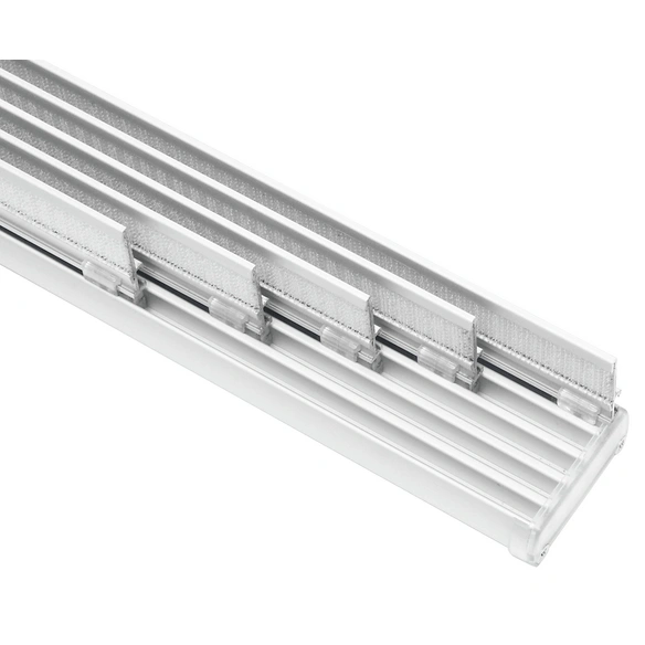 Flächenvorhangschiene »Komfort«, weiß, Aluminium