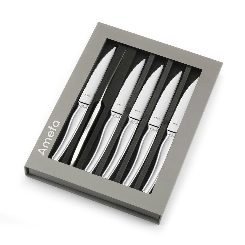 GOLIATH - Coffret magnet 6 couteaux steak