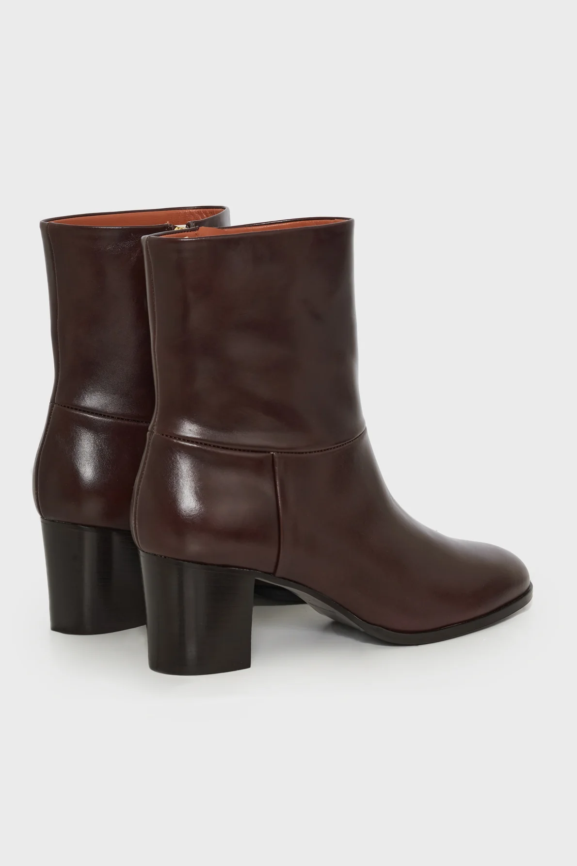 Bottines à talon en cuir - LIZ