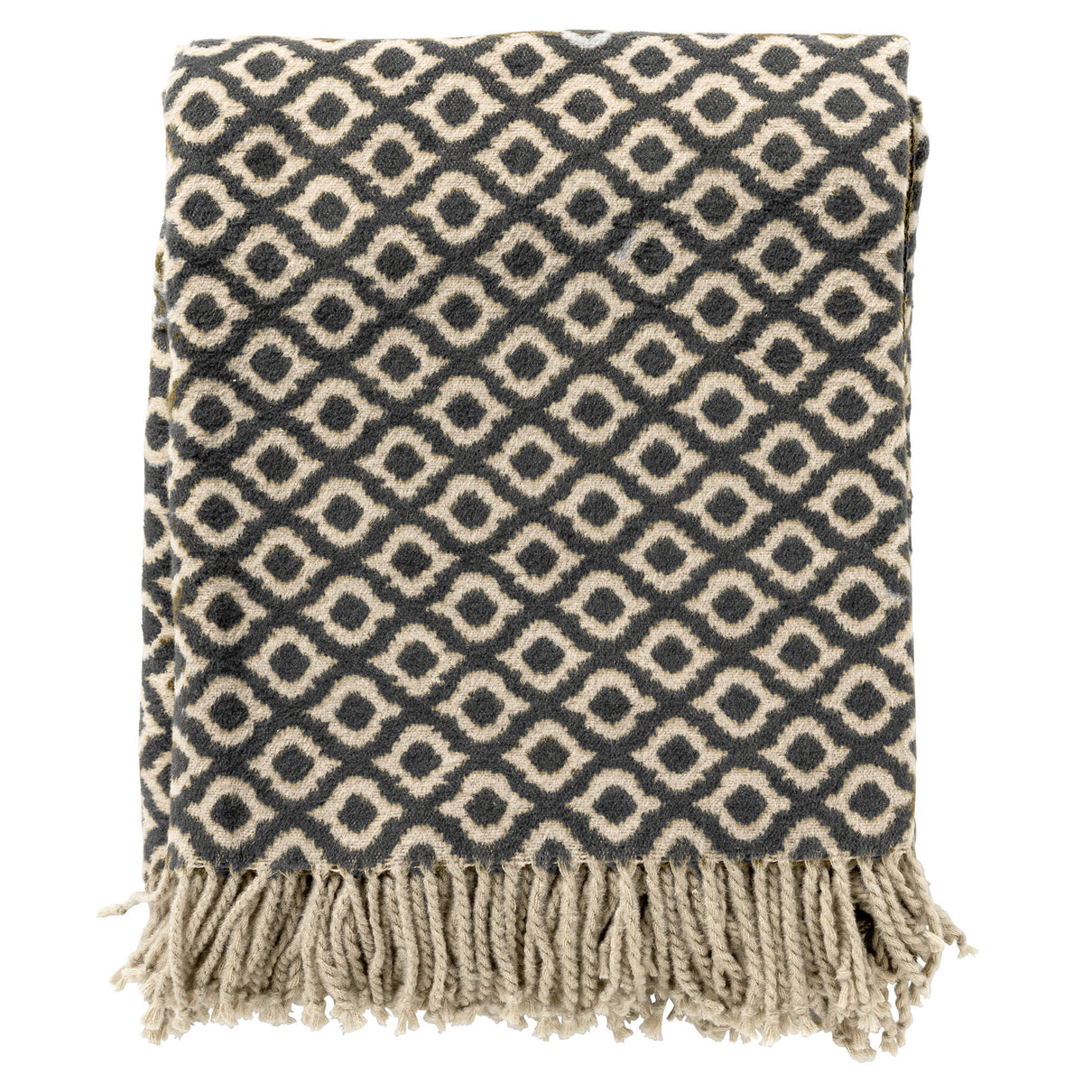 ISABELLA | plaid 150x200 cm | Raven | zwart | multicolor | Hoii