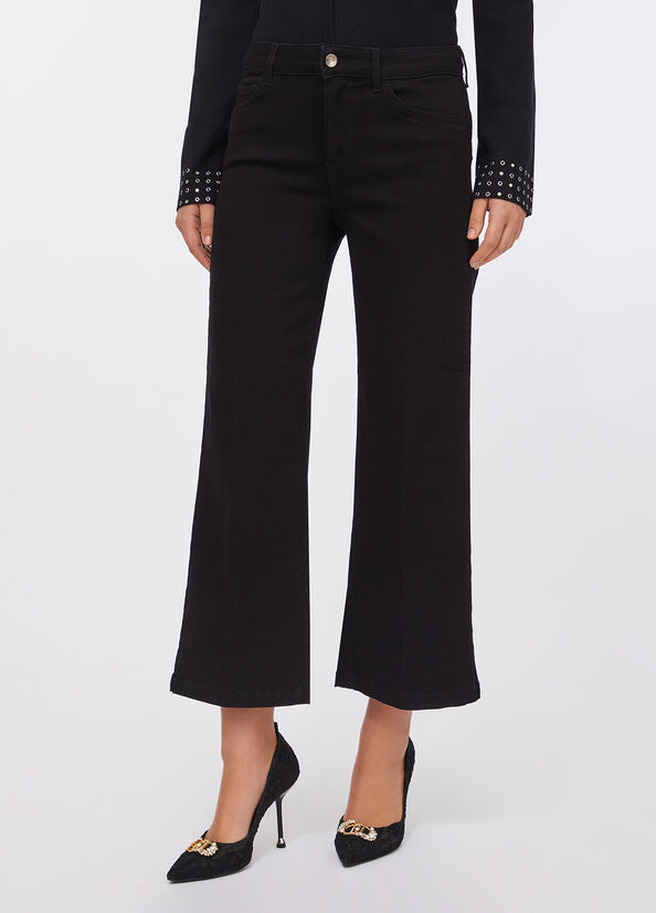 Jeans flare cropped Liu Jo Better