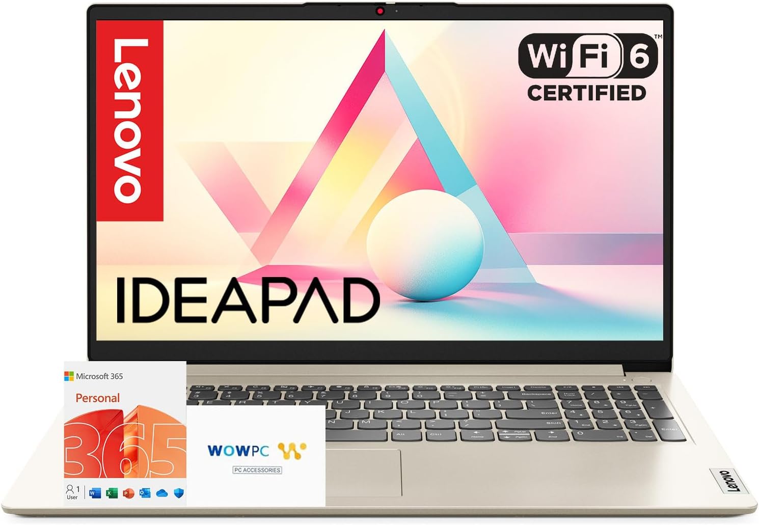Lenovo IdeaPad 15.6 Business Laptop • Microsoft Office 365 • 1.1TB Storage • DDR4 • Intel Dual core • 1TB Cloud and 128GB SSD • WiFi 6 • Copilot AI • HDMI • Windows 11 no Mouse • Essential Laptop