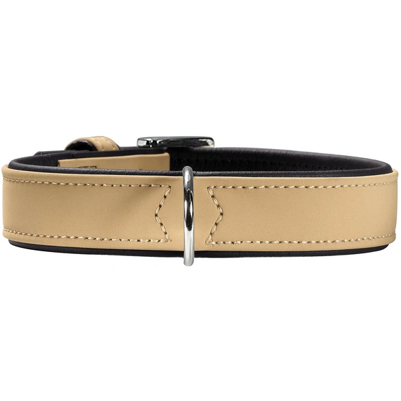 Halsband, Gr. XS-S, beige/schwarz