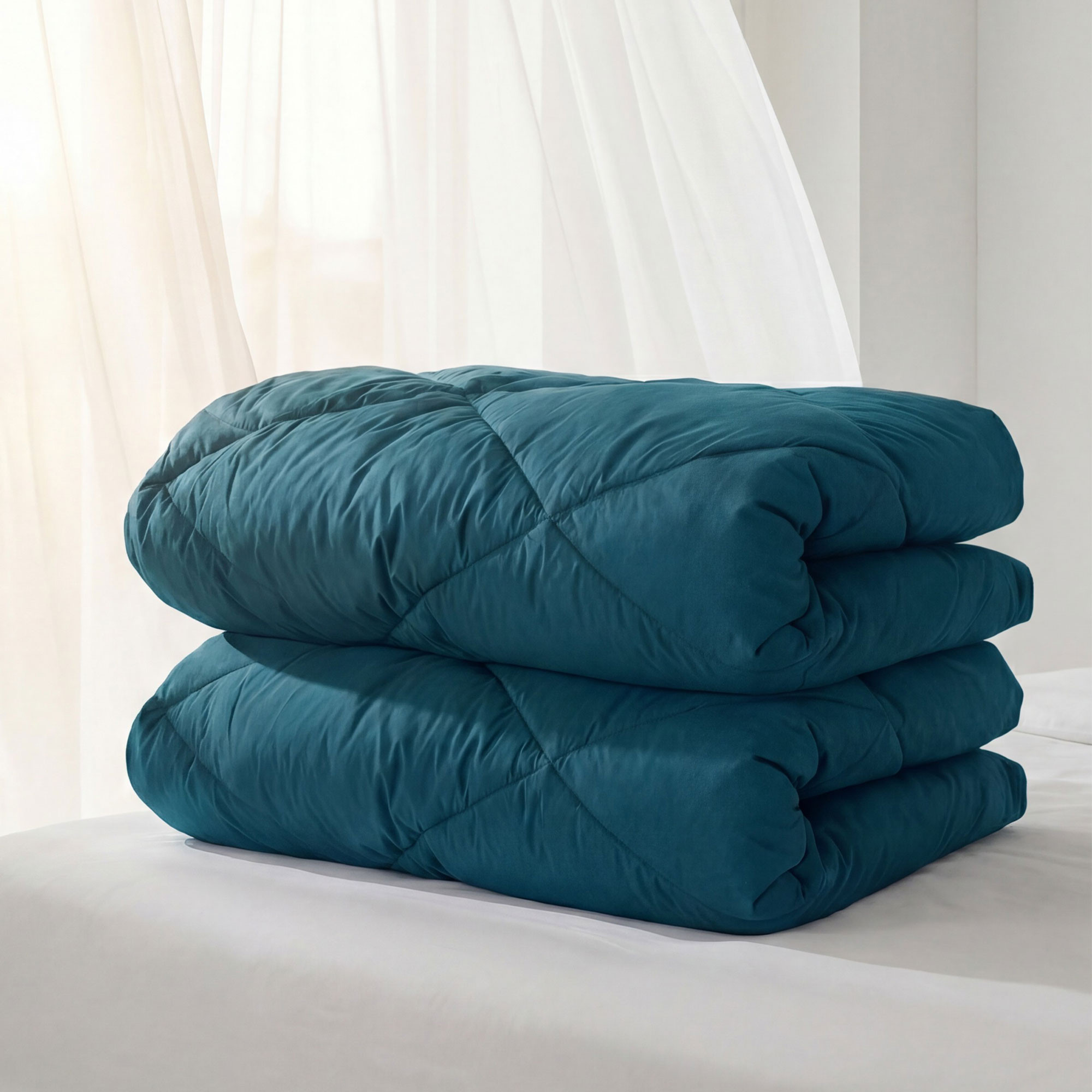 Pack 2 couettes tempéréesConfort uni été