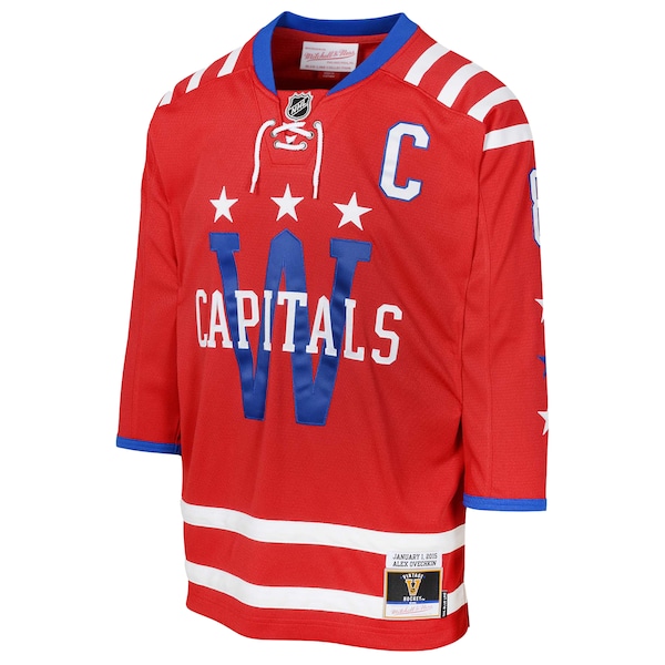 Alexander Ovechkin Washington Capitals  Youth 2015   Blue Line Player Jersey - Red