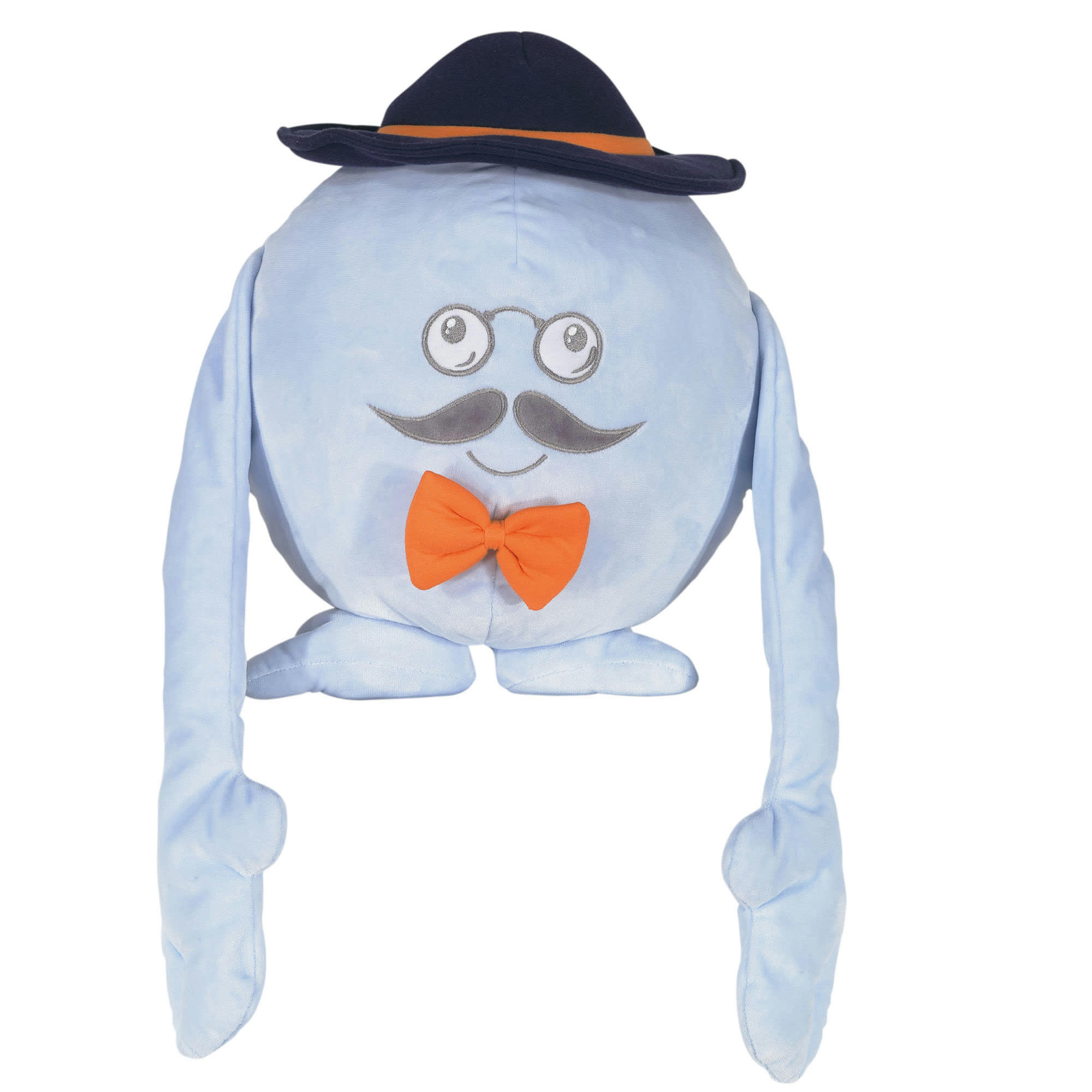 - Peluche bébé - 30cm -Mr. Chapeau bébé  Bleu