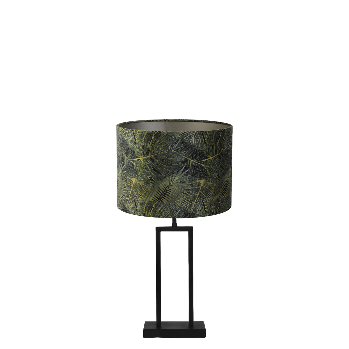 Light & Living tafellamp Shiva/Amazone - zwart, donkergroen - 30x30x62cm