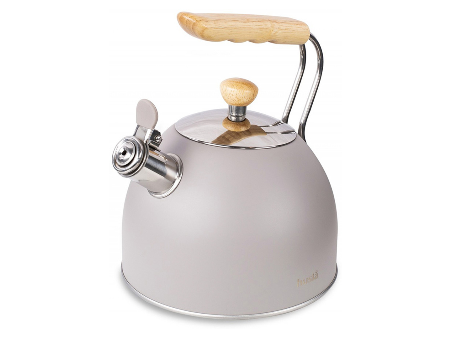 Czajnik stalowy Husla 2,5 l szary