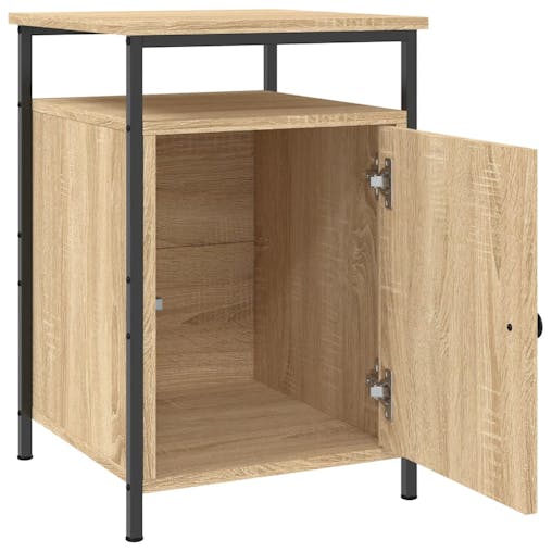 NNEVL Bedside Cabinet Sonoma Oak 40x42x60 cm Engineered Wood