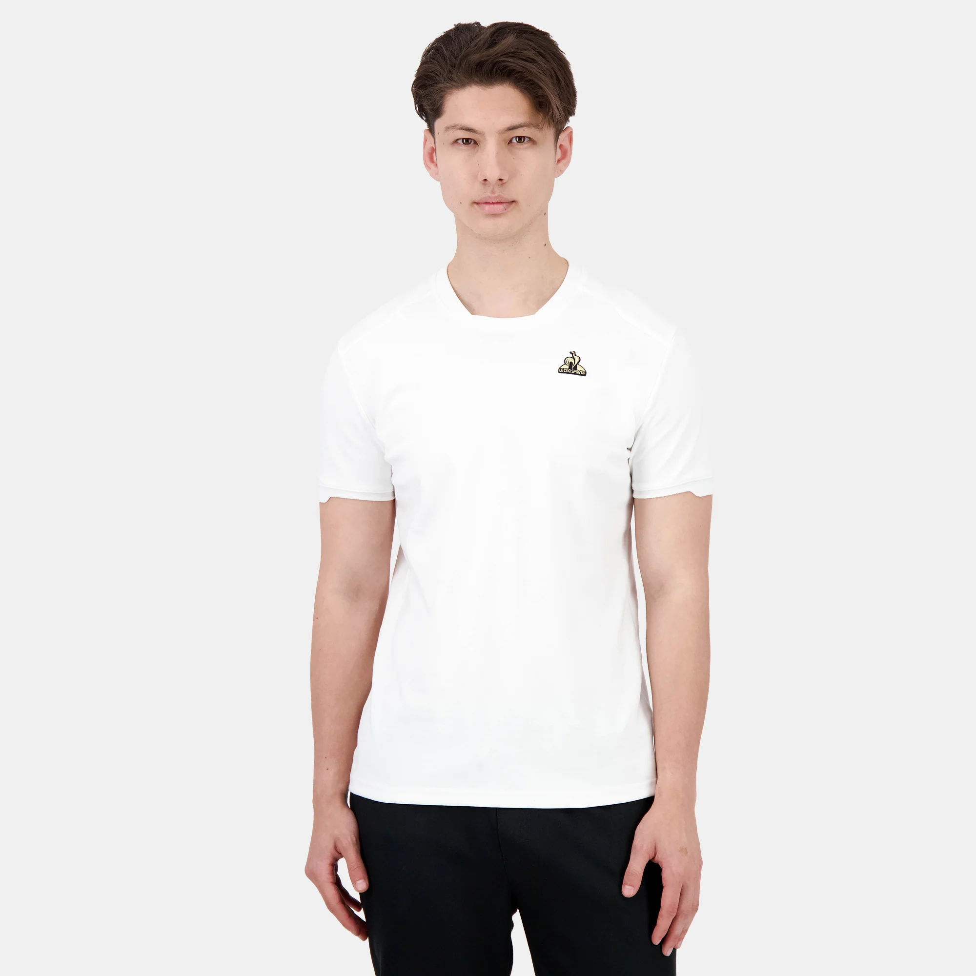 2510211-COQ D'OR Tee SS N°1 M new optical white | T-shirt Homme
